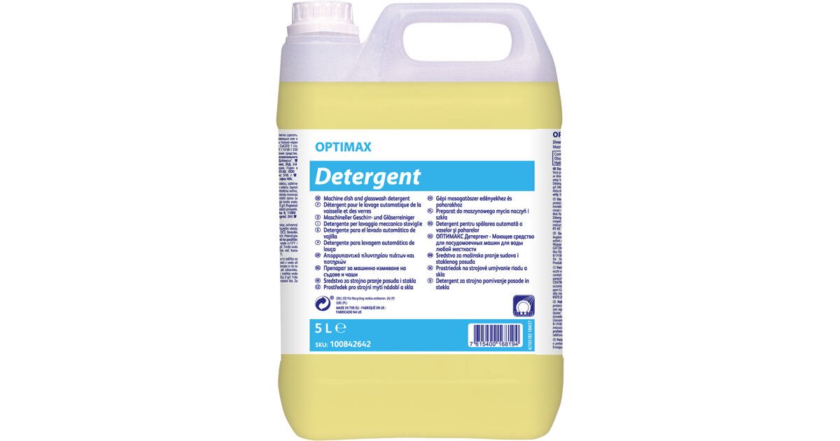 DIVERSEY OPTIMAX DETERGENT MYCIE NACZYŃ 5L