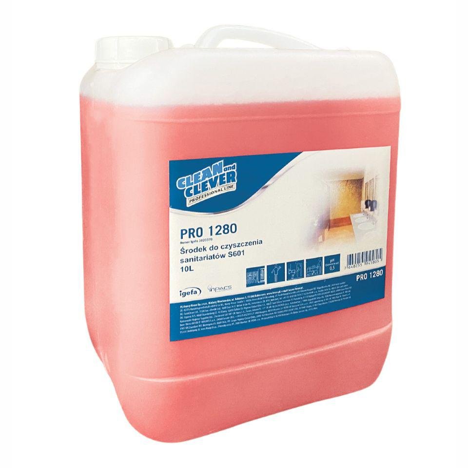 CLEAN&CLEVER PRO 1280 KONCENTRAT DO SANITARIATÓW 10L