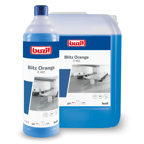 BUZIL BLITZ ORANGE KONCENTRAT 10L NEUTRALNY ŚRODEK CZYSZCZĄCY O INTENSYWNYM ZAPACHU - obrazek 2