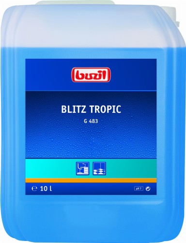 BUZIL BLITZ TROPIC KONCENTRAT 10L NEUTRALNY ŚRODEK CZYSZCZĄCY O INTENSYWNYM ZAPACHU