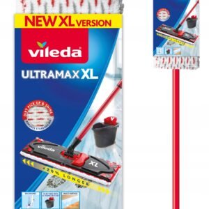 VILEDA ULTRAMAX XL MOP PŁASKI ZE STELAZEM I KIJEM