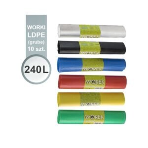 WOREK GRUBY 240L 10 SZTUK